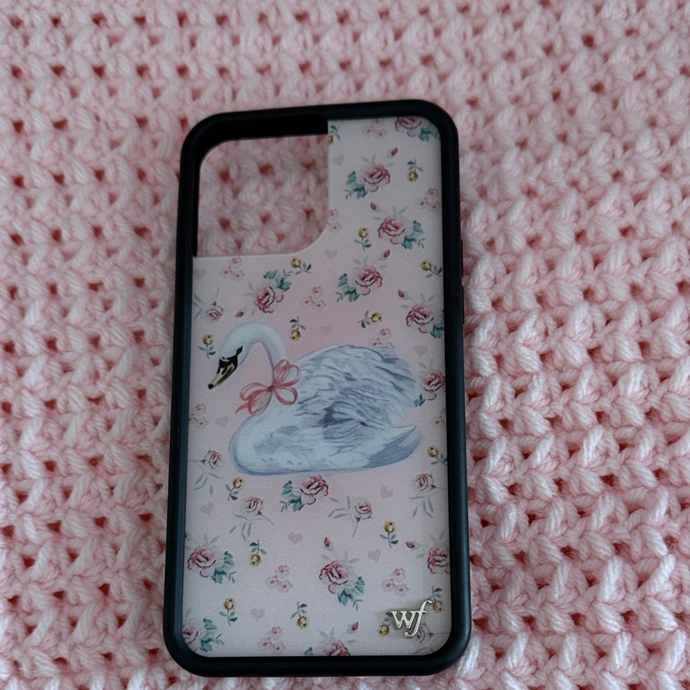 Wildflower Swan phone case for iPhone 13 Pro Max